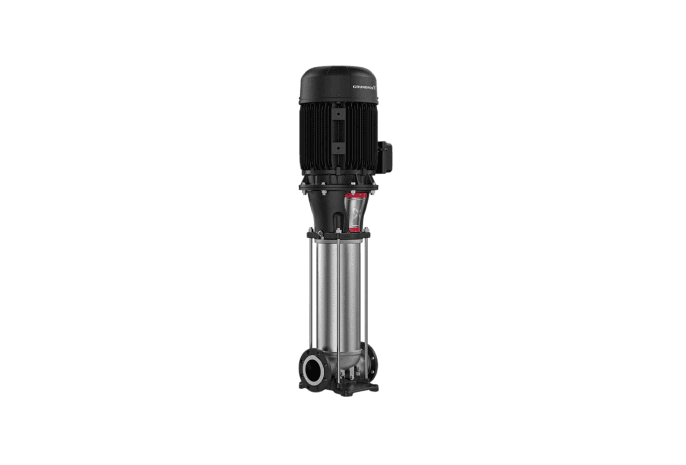 Вертикальный многоступенчатый насос Grundfos CRN из нержавеющей стали для систем повышения давления